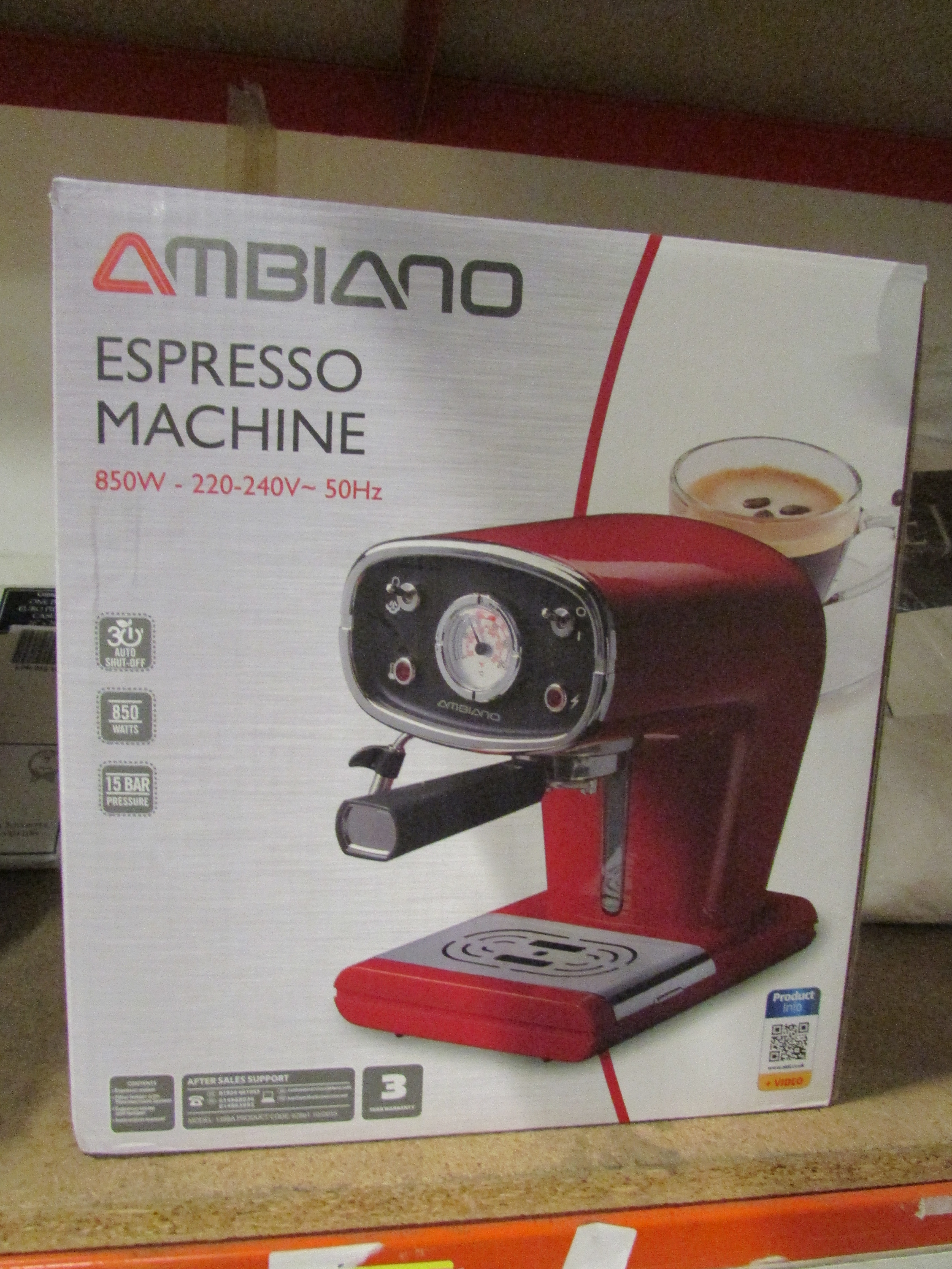 AMBIANO ESPRESSO MACHINE