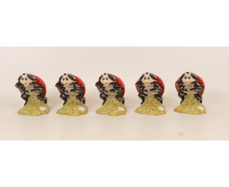 Royal Albert Beatrix Potter Bp Figures to include  Mother Lady Bird x 5(5) 
