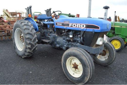 FORD 3930, TURBO W/ 2 WD, 943 HRS, 2 REMOTES