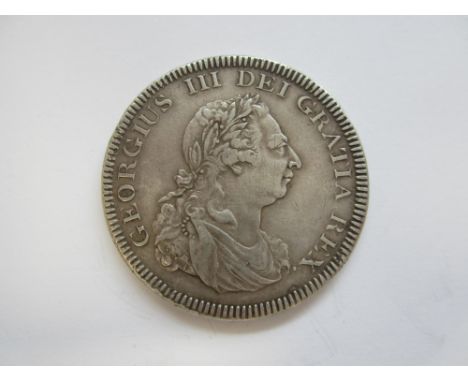 George III, 1760-1820,Six Shillings, 1804, laureate and draped bust right, R.Hibernia seated left with harp (S.6615).  Some l