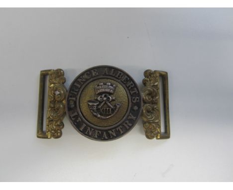 13th (1st Somersetshire) (Prince Albert's Regiment of Light Infantry) Officer's Waist Belt Clasp,Of 1855 pattern but a most r