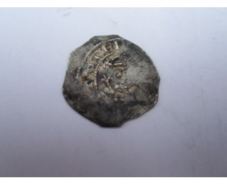 Stephen,Penny, 1.39g, crowned and diademed bust right, holding sceptre, R.cross moline with a fleur in each angle (N.873; S.1