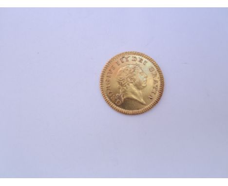 George III,Third-Guinea 1804, second laureate head right with short hair, R.Crown and date within legend (S.3740).  Generally