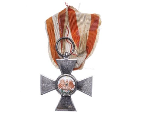 Germany,Prussia, Order of the Red Eagle, breast badge in silver and enamel. Toned in places good very fine or better. (1)This
