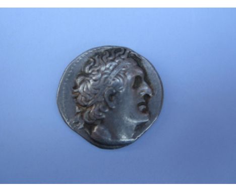Egypt 305-285 BC,Ptolemy I Ar tetradrachm, Alexandria mint, weighs 14.24g. O. diademed head of Ptolemy I right, R.eagle stand