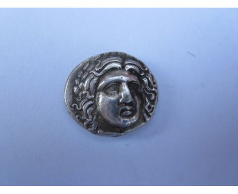 Satraps of Caria 340-334 BC,Pixodaros Ar didrachm, weighs 7.02g. O. laureate head of Apollo three quarter to right, R.Zeus La