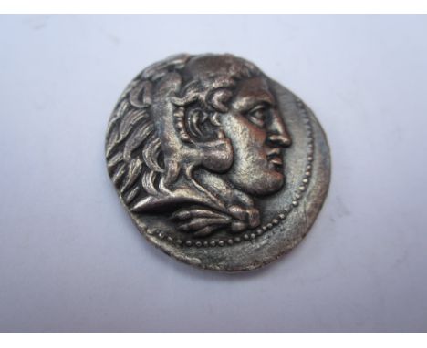 Alexander III, 356-323BC,Ar Tetradrachm, 16.80g, O. Head of Herakles r, R. Zeus seated l, Babylon mint, Price 3704, Sear 6724