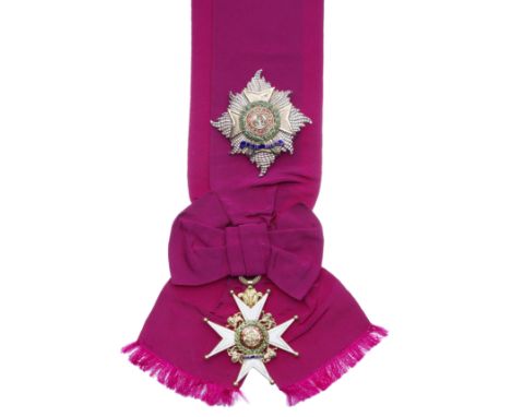 The Most Honourable Order of the Bath,Knight Grand Cross, G.C.B., Military Division set of insignia, comprising sash badge an