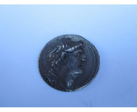 Seleukid Kingdom 138-139 BC,Anthiochos VII Ar tetradrachm, weighs 14.23g. O. diademed head right, R.eagle standing left. G.C.