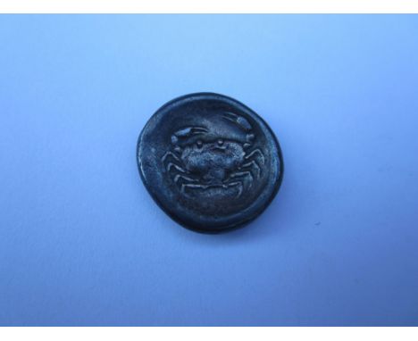 Sicily, Akragos 510-472 BC,Ar didrachm, weighs 7.42g. O. eagle with closed wings, standing left, AKRA behind, R.crab. G.C.V 7