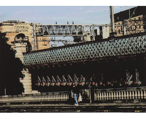 ROBIN WEBSTER,CENTRAL STATION BRIDGE, GLASGOWdigital print, signed, further signed, titled and numbered 3/25 in pencil verso2