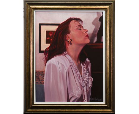 * RALPH SHEPHARD,PORTRAIT OF A LADYoil on canvas, signed and dated 200461cm x 47cmFramed