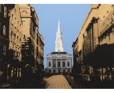 ROBIN WEBSTER,HUTCHESON'S HALL, GLASGOWdigital print, signed, titled and numbered 3/25 in pencil verso28.5cm x 39cmMounted, f