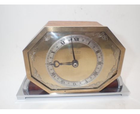 Nathan and Co Birmingham Art Deco mantel clock