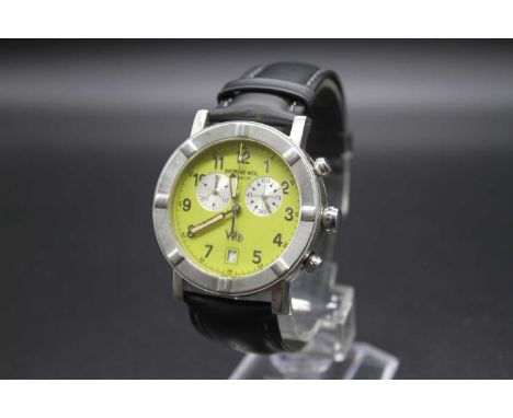 Raymond weil clearance yellow face watch