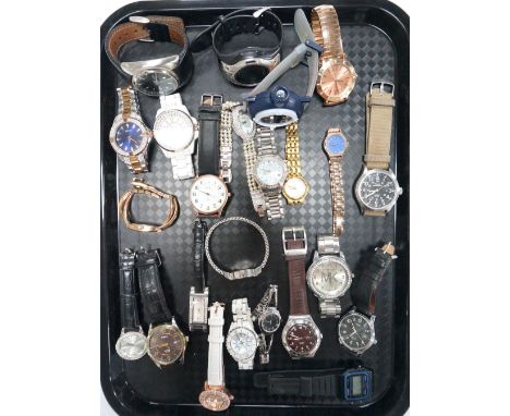 SELECTION OF LADIES AND GENTLEMEN'S WRISTWATCHES
including Next, Citizen, Accurist, Timex, DKNY, Oasis, Swatch, and Casio (24