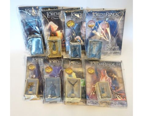 'THE LORD OF THE RINGS' CHESS COLLECTION
'The Final Battle', Eaglemoss, all with original packaging, includes a two figure pa