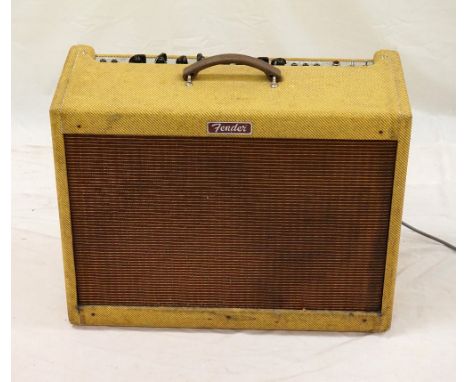 VINTAGE 'FENDER' BLUES DELUXE GUITAR AMPLIFIER
Made in U.S.A., serial number LO T-095685