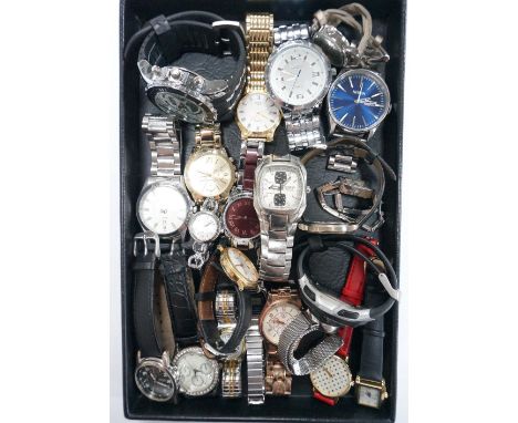SELECTION OF LADIES AND GENTLEMEN'S WRISTWATCHES
including Rotary, Next, Casio, Timex, Sekonda, etc. (22)