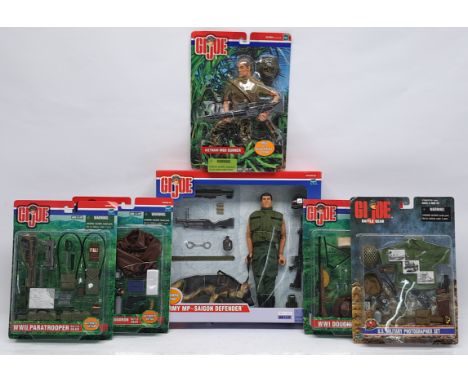 Hasbro (Sealed) GI Joe group to include (1) #57721 US Army MP-Saigon Defender; (2) #57086 U.S. Military Photographer Battle G