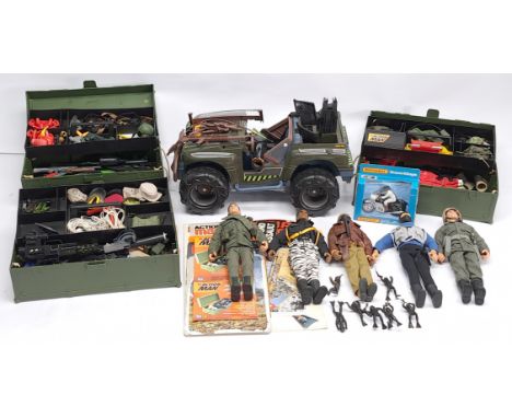 Hasbro modern Action Man/GI Joe, a quantity of loose action figures and accessories - generally Fair to Good, not checked for