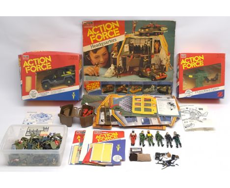 Palitoy Action Force group to include (1) SAS Panther &amp; instruction leaflet, within Fair Plus original box with inserts; 