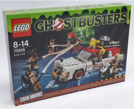 Lego (Sealed) #75828 Ghostbusters 2016 Movie Ecto-1&amp;2, within Near Mint sealed packaging.