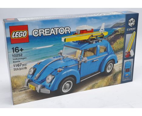 Lego (Sealed) #10252 Creator - Volkswagen Beetle, within Near Mint sealed packaging.