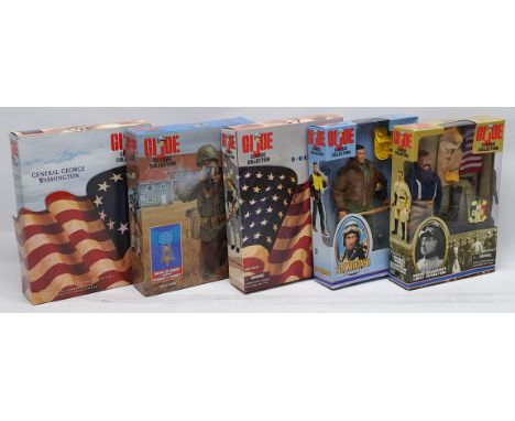 Hasbro/Kenner GI Joe Classic Collection group to include (1) #81396 D-Day Salute; (2) #81397 Medal of Honor recipient Francis