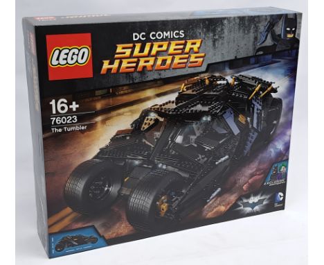 Lego (Sealed) #76023 DC Comics Super Heroes Batman -The Tumbler, within Near Mint sealed packaging (very minor scuffs on the 