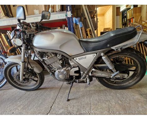 Motorcycle- Yamaha SRX-6(00). 608cc. Reg. No. C274 JGF-(1986) -  Frame number 1XL-002421- (engine number not located)-Dry sto
