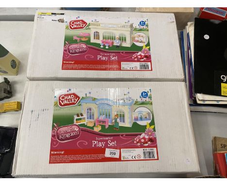 TWO BOXED CHAD VALLEY 'DREAM KINGDOM' PLAY SETS 