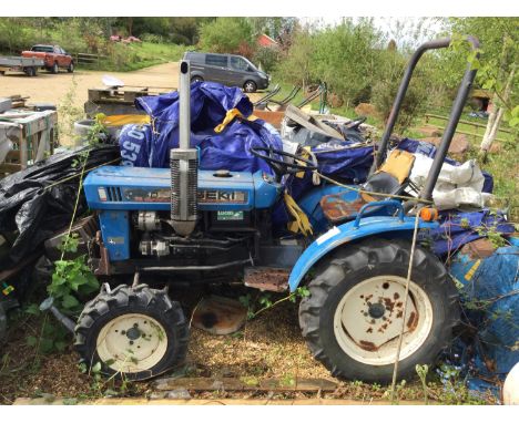 AN ISEKI COMPACT DIESEL TRACTOR&nbsp;&nbsp;- BELIEVED CIRCA 850 HOURS, WORKING WHEN LAST USED CIRCA 3 YEARS AGO&nbsp; NB:THES