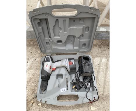 A 14.4V BATTERY HAMMER DRILL WITH CHARGER 
