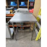 3 X Various S/Steel Preparation Tables