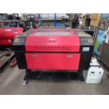A Lazer Engraving Machine Model Number KH-750 220v