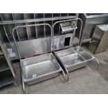 2x BOOT WASH STATIONS