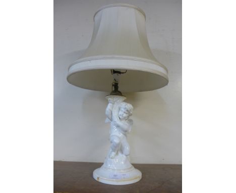 A Copeland table lamp