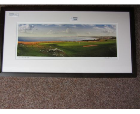 'The 17th Hole Filey' photographic print signed and titled on the mount ltd ed 8/250 by Denise Hancocks