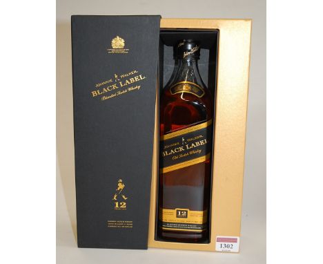 Johnnie Walker Black Label 12 year old Old Scotch Whisky, 70cl, 40%, in presentation carton, one bottle