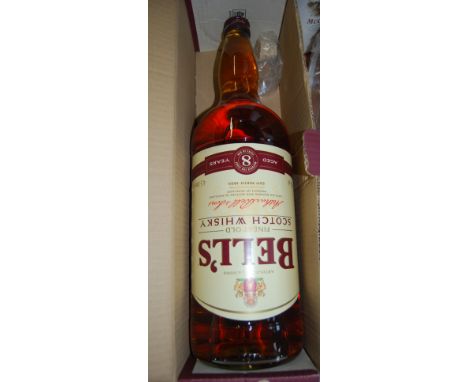 Bell's aged 8 years Scotch Whisky, 4.5ltr, 40%, one bottle in carton with optic