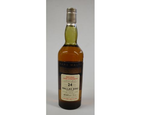 Dallas Dhu aged 24 years single malt Scotch Whisky, 70cl, 60.54%, one bottle