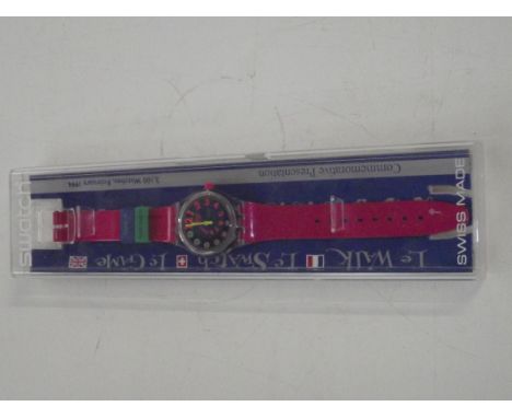 Swatch watch - Commemorative presentation 