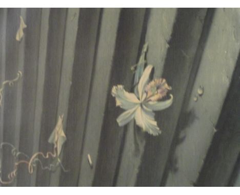 Dead orchid print 
