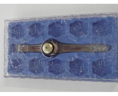 Swatch watch - Happy Holidays celebrate life