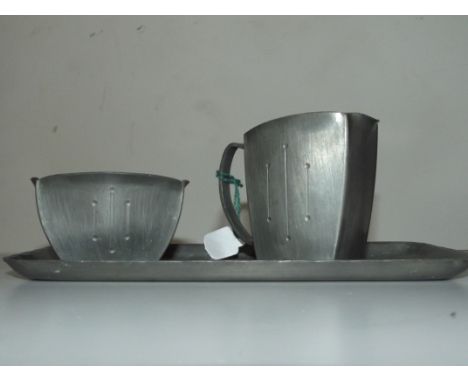 K. Tveito metal possible pewter 3 piece set 