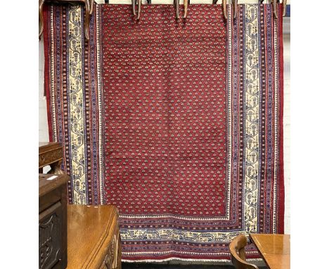 FINE NORTH WEST PERSIAN ARAK CARPET - 315 X 215 CMS