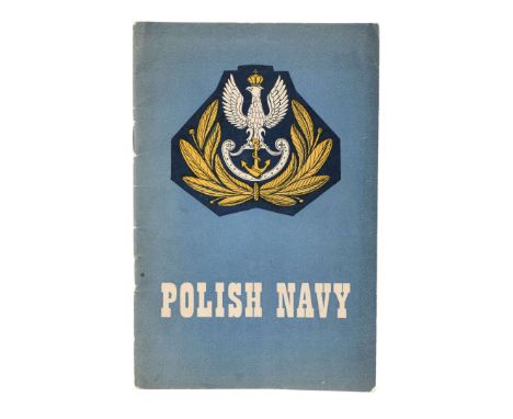 An illustrated brochure containing a brief description of the history of the Polish Navy, reference drawings, patterns of ran