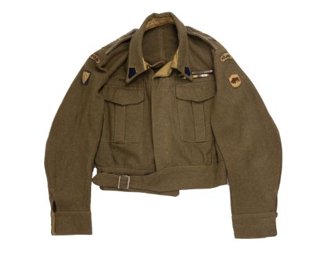 Polish Armed Forces Battledress of Sergeant J. Grzelki, Soldier of the 5th Kresowa Infantry DivisionThe jacket comes from the