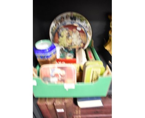 Four display plates including Adams, Wedgwood, Coalport QE11 60th Anniversary and celebration and a Collectable World Studios